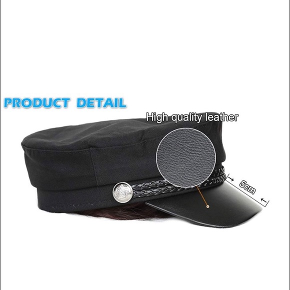 Baseball Cap with Long Wavy Synthetic Hair - Picture 3 of 5